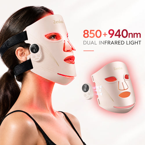 Zerelux Wireless Red Light Face Mask