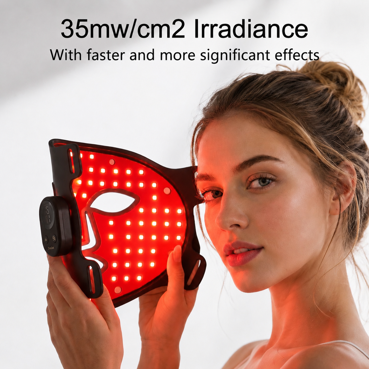 Zerelux LED red light therapy mask