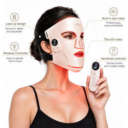 Zerelux Wireless Red Light Face Mask